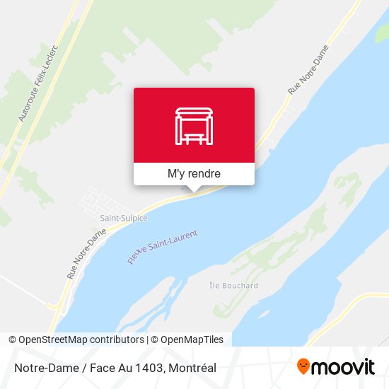 Notre-Dame / Face Au 1403 plan