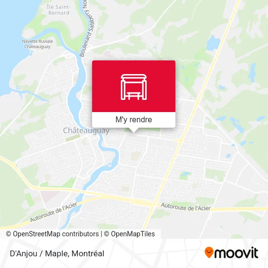 D'Anjou / Maple plan