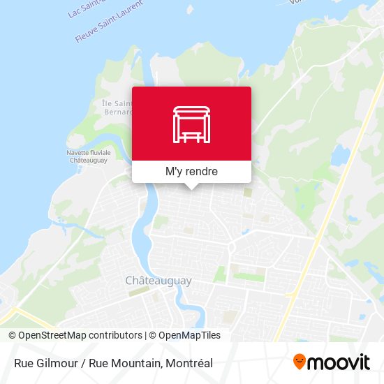 Rue Gilmour / Rue Mountain plan