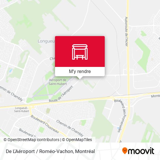 De L'Aéroport / Roméo-Vachon plan