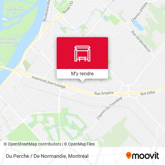 Du Perche / De Normandie plan