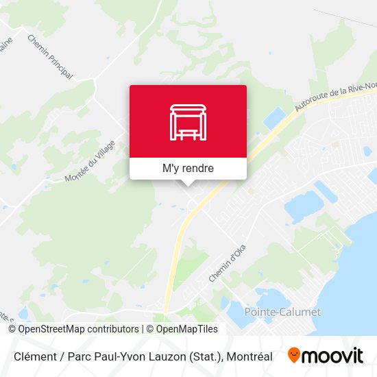 Clément / Parc Paul-Yvon Lauzon (Stat.) plan