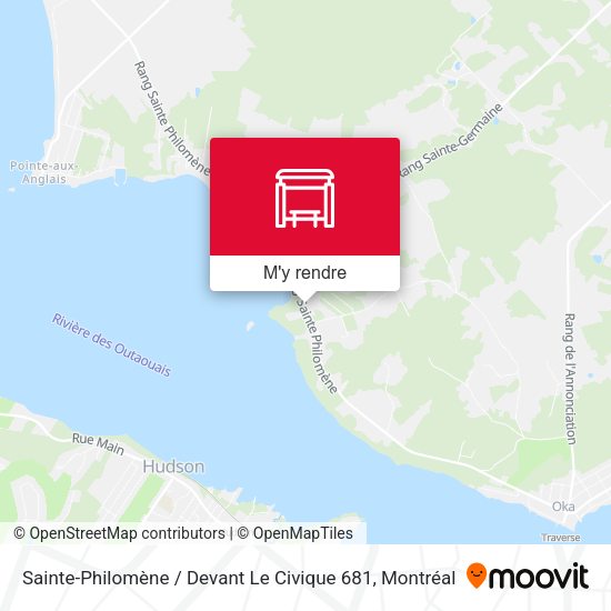 Sainte-Philomène / Devant Le Civique 681 plan