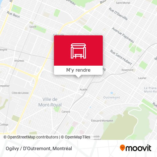Ogilvy / D'Outremont plan