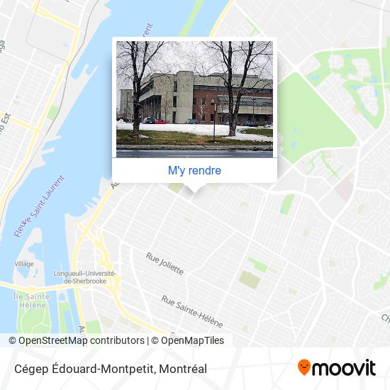 Cégep Édouard-Montpetit plan