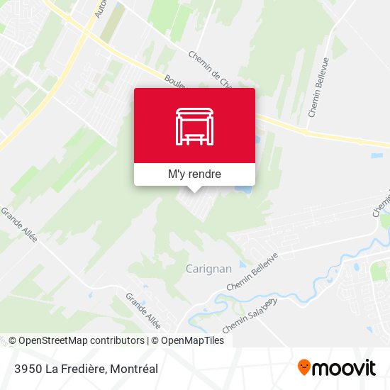 3950 La Fredière plan