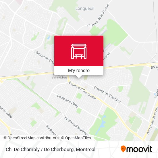 Ch. De Chambly / De Cherbourg plan
