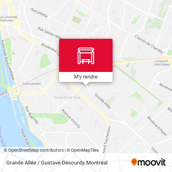 Grande Allée / Gustave-Désourdy plan
