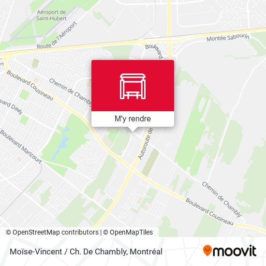 Moïse-Vincent / Ch. De Chambly plan