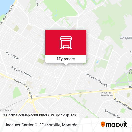 Jacques-Cartier O. / Denonville plan