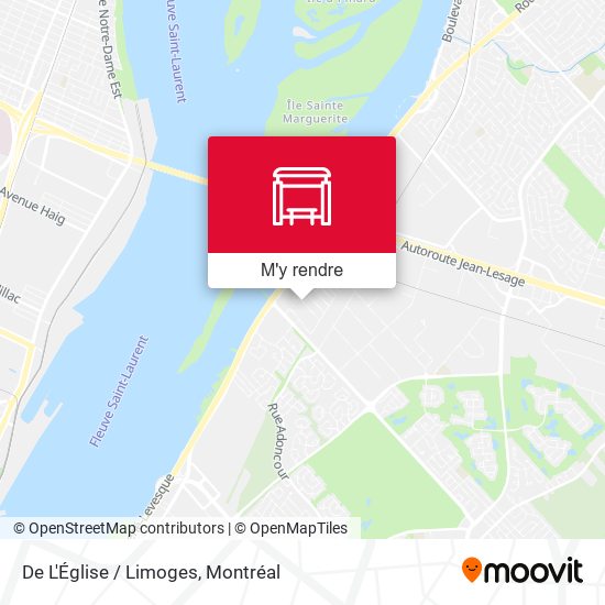 De L'Église / Limoges plan