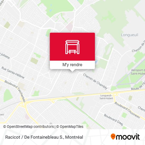Racicot / De Fontainebleau S. plan