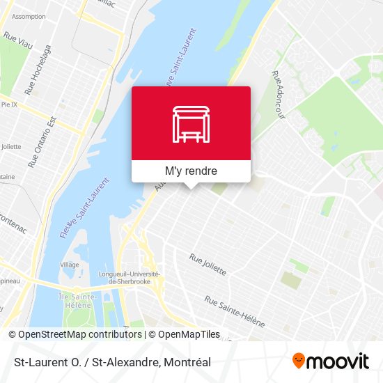 St-Laurent O. / St-Alexandre plan