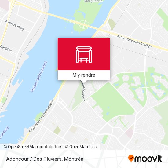 Adoncour / Des Pluviers plan