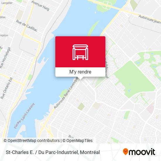 St-Charles E. / Du Parc-Industriel plan