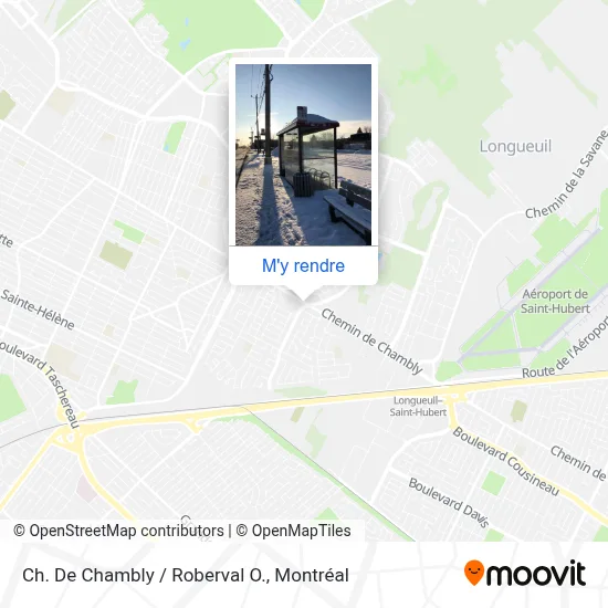 Ch. De Chambly / Roberval O. plan