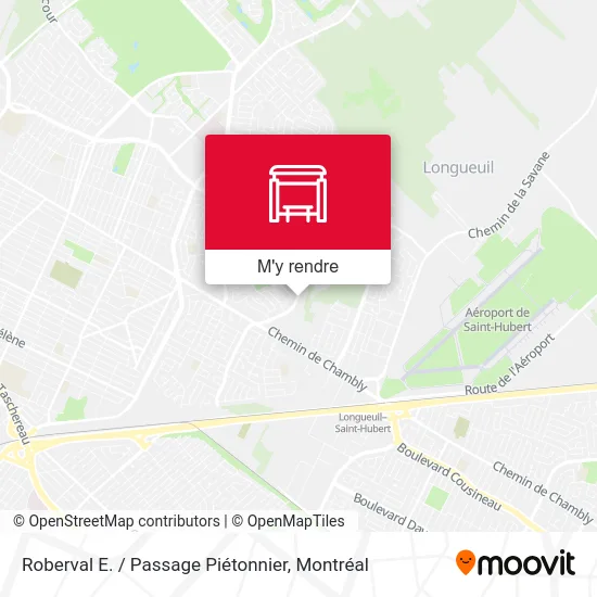 Roberval E. / Passage Piétonnier plan