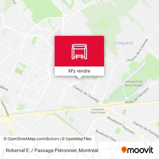 Roberval E. / Passage Piétonnier plan