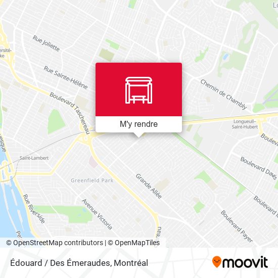 Édouard / Des Émeraudes plan