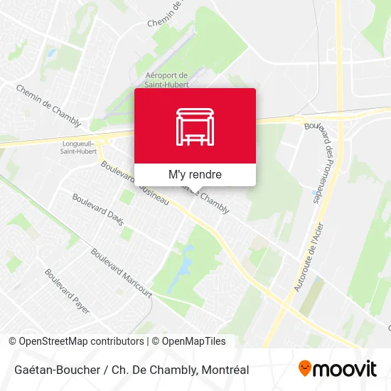 Gaétan-Boucher / Ch. De Chambly plan