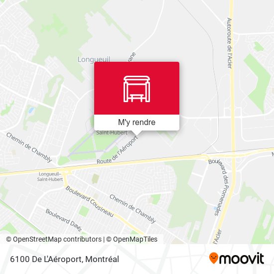 6100 De L'Aéroport plan