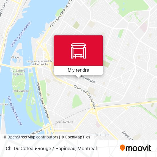 Ch. Du Coteau-Rouge / Papineau plan