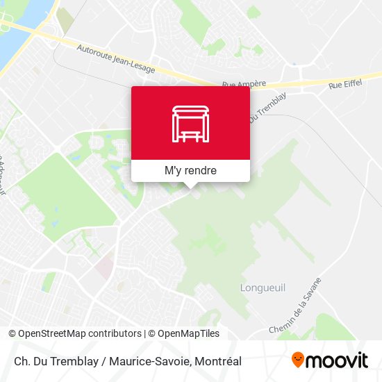 Ch. Du Tremblay / Maurice-Savoie plan