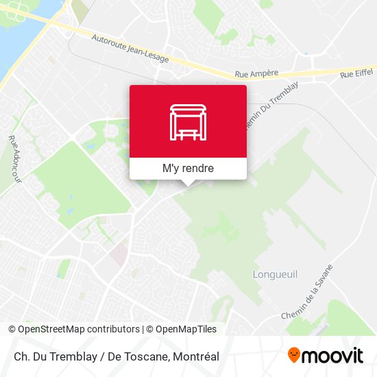 Ch. Du Tremblay / De Toscane plan