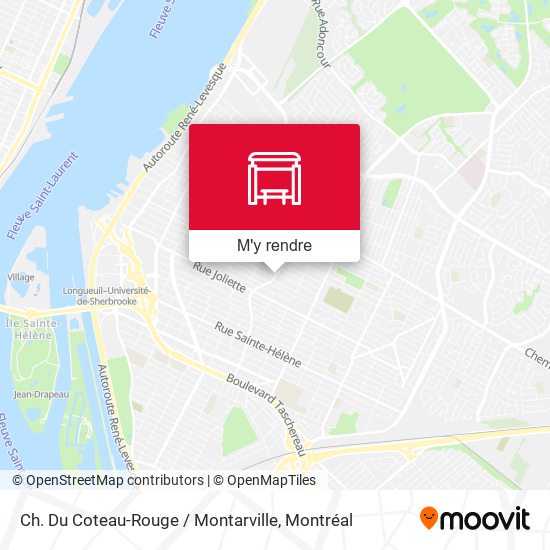 Ch. Du Coteau-Rouge / Montarville plan