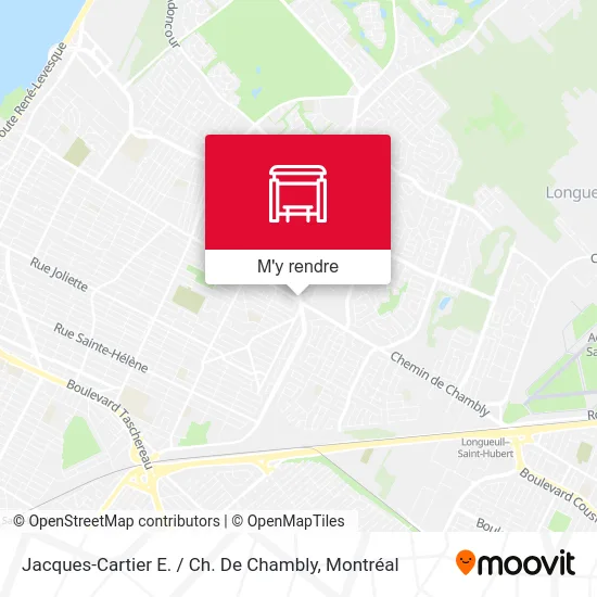 Jacques-Cartier E. / Ch. De Chambly plan