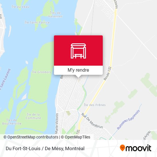 Du Fort-St-Louis / De Mésy plan