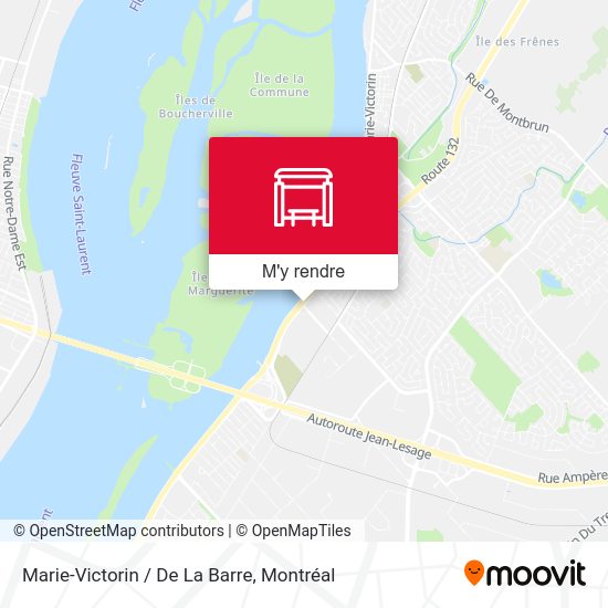 Marie-Victorin / De La Barre plan