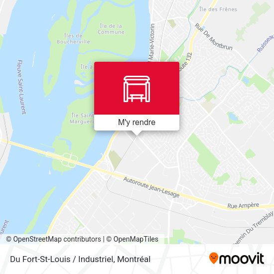 Du Fort-St-Louis / Industriel plan