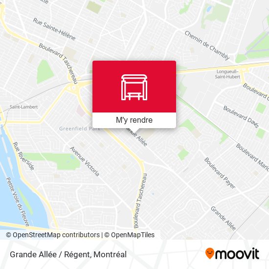 Grande Allée / Régent plan