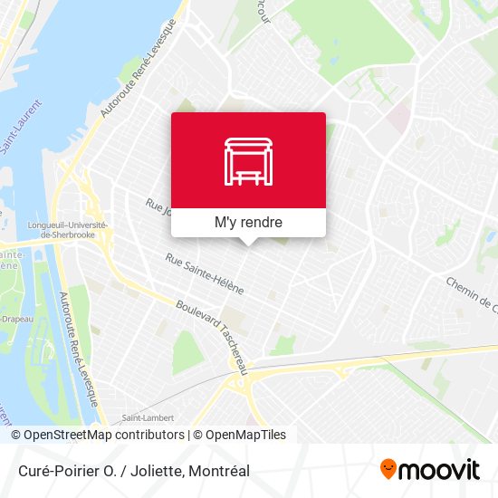 Curé-Poirier O. / Joliette plan