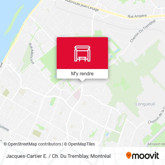Jacques-Cartier E. / Ch. Du Tremblay plan