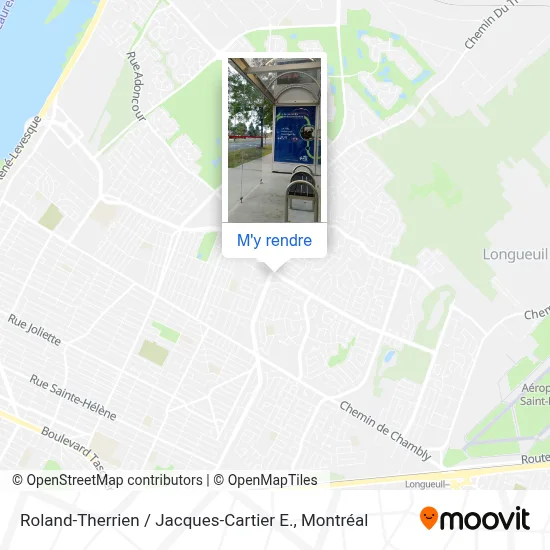 Roland-Therrien / Jacques-Cartier E. plan