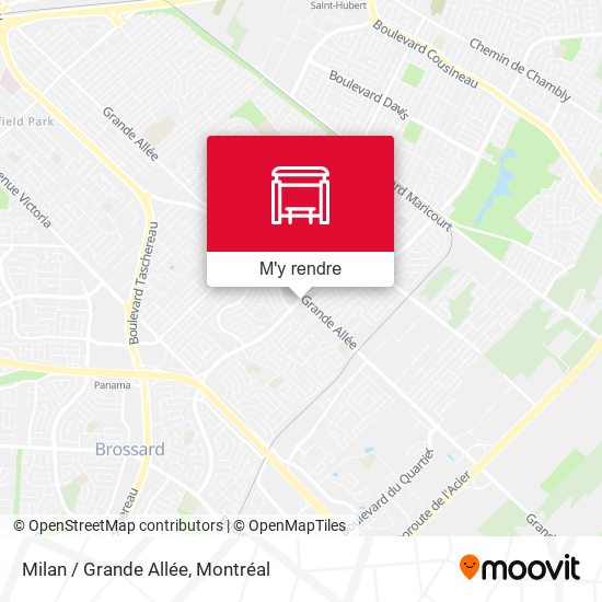 Milan / Grande Allée plan