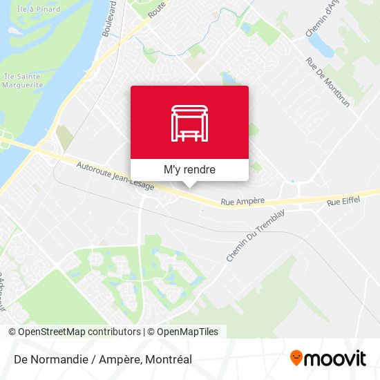 De Normandie / Ampère plan