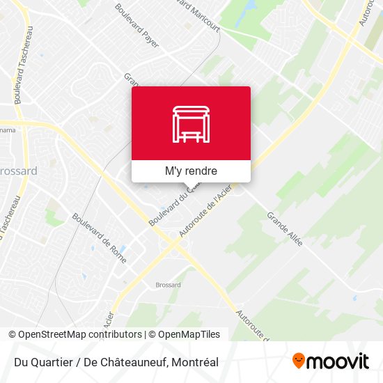 Du Quartier / De Châteauneuf plan