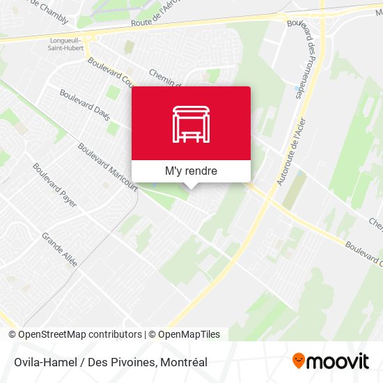 Ovila-Hamel / Des Pivoines plan