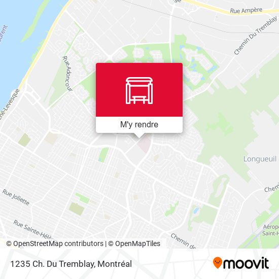 1235 Ch. Du Tremblay plan