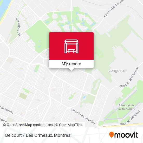 Belcourt / Des Ormeaux plan