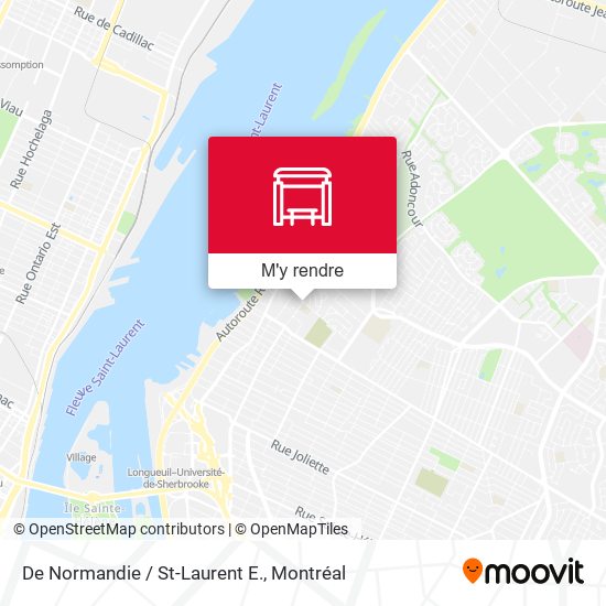 De Normandie / St-Laurent E. plan