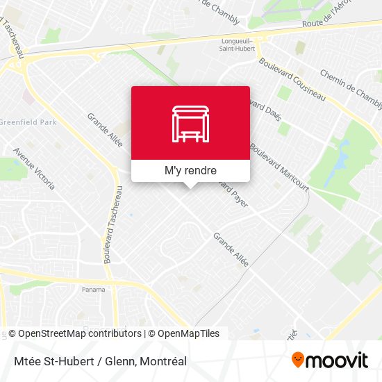 Mtée St-Hubert / Glenn plan