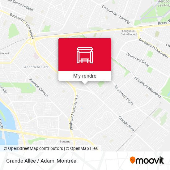 Grande Allée / Adam plan
