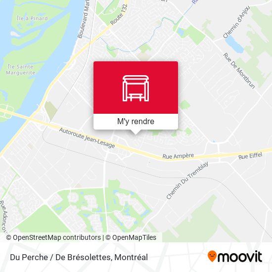 Du Perche / De Brésolettes plan