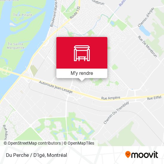 Du Perche / D'Igé plan