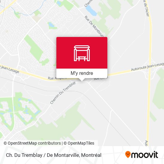 Ch. Du Tremblay / De Montarville plan