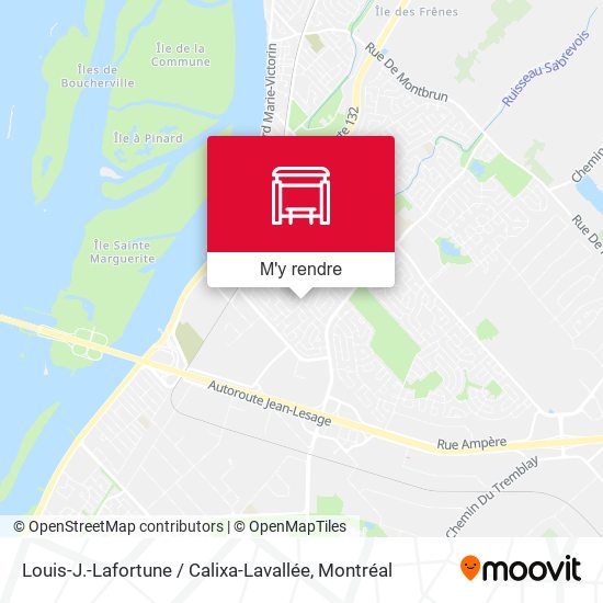 Louis-J.-Lafortune / Calixa-Lavallée plan